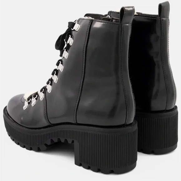 SOLD SOLD SOLD / STEVE MADDEN GRADY SHERPA LINED COMBAT BOOTS 8 NEVER WORN - Picture 4 of 13